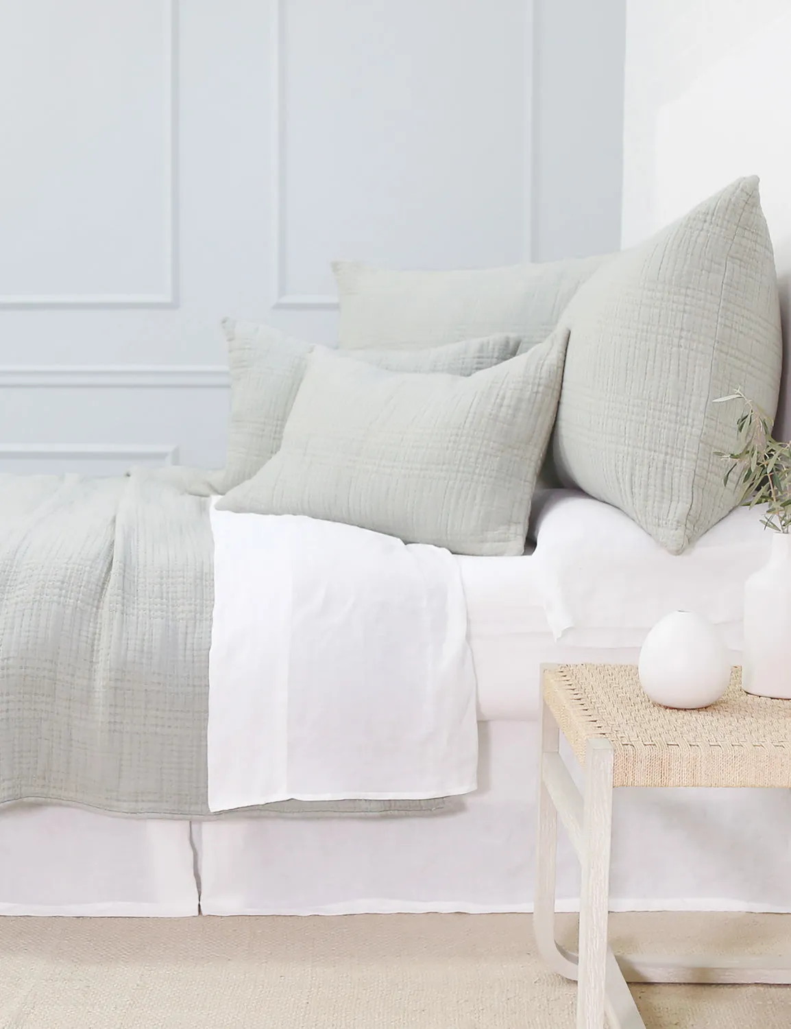 Arrowhead Textured Cotton Sham by Pom Pom at Home