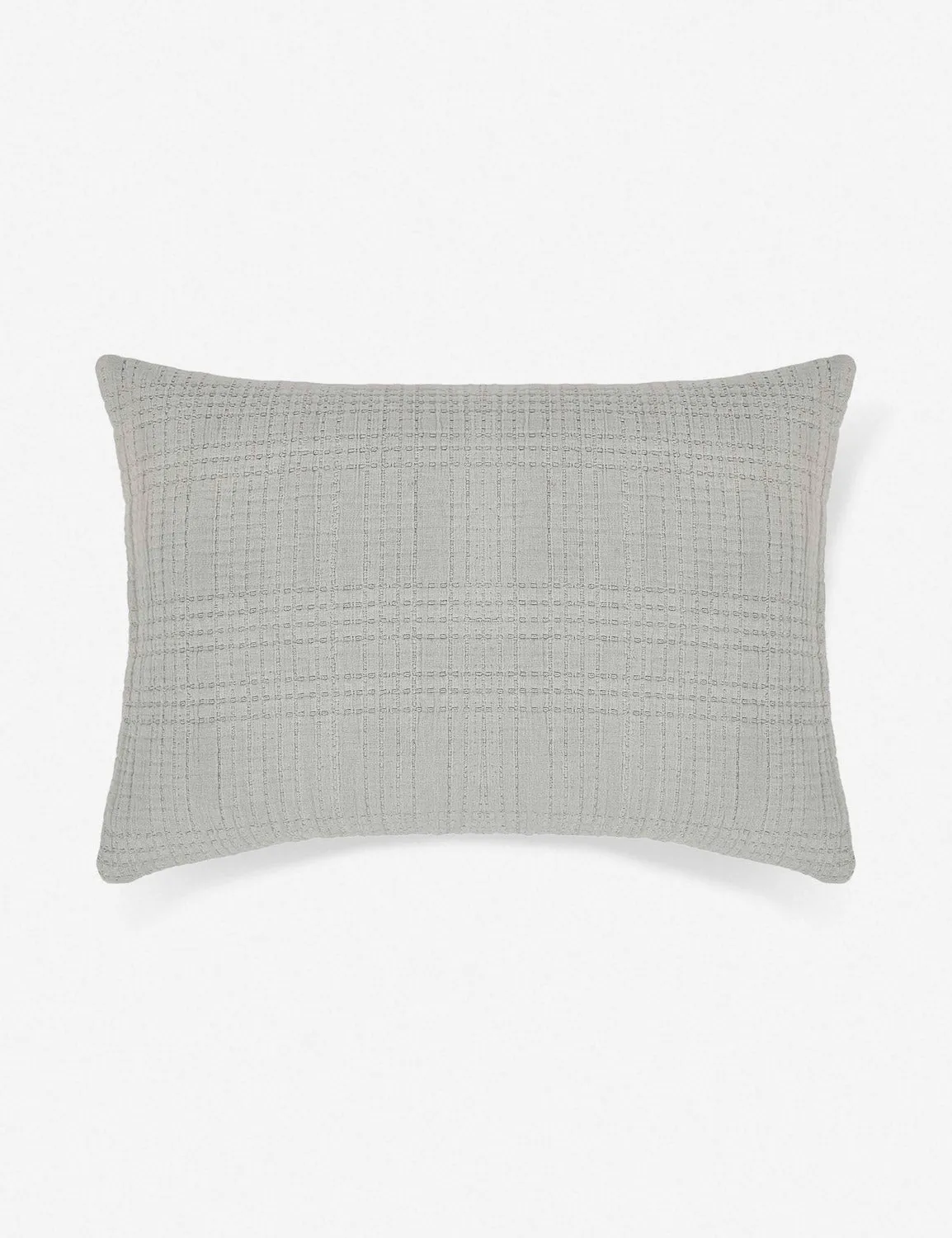 Arrowhead Textured Cotton Sham by Pom Pom at Home