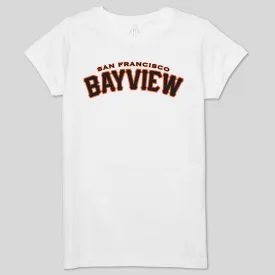 BAYVIEW DISTRICT WOMEN'S CREW TEE