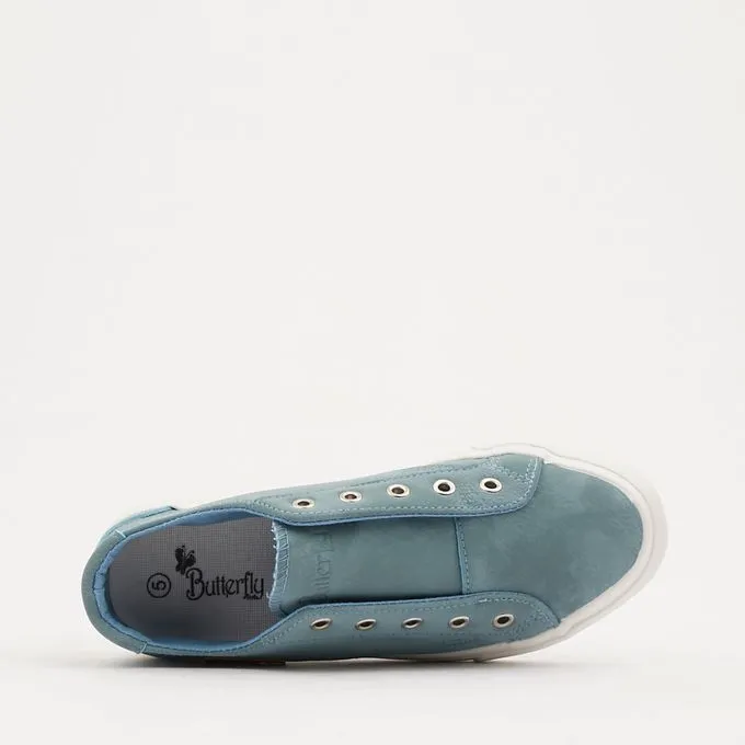 Butterfly Feet Blue Sneaker - Shore 7