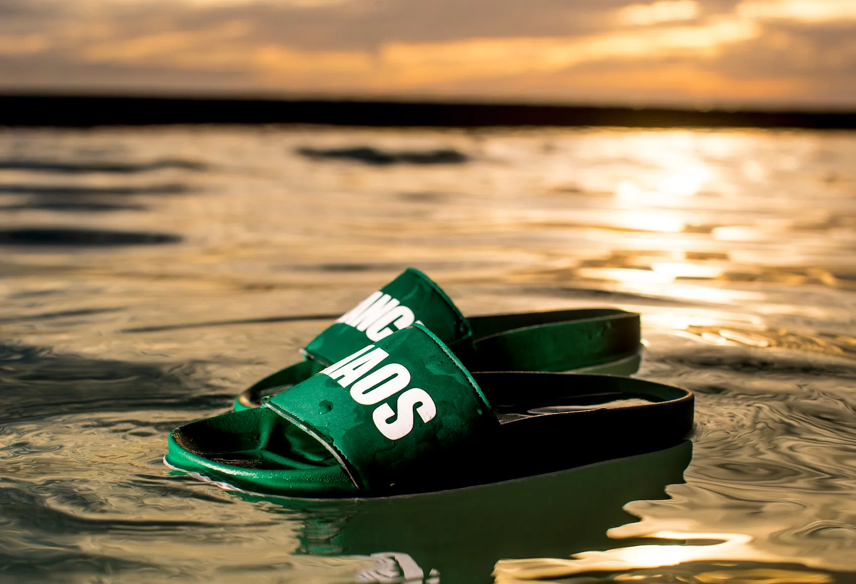 CHAOS/BALANCE Slides (UNDERCOVER X HAYN) Forest Green