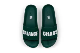 CHAOS/BALANCE Slides (UNDERCOVER X HAYN) Forest Green