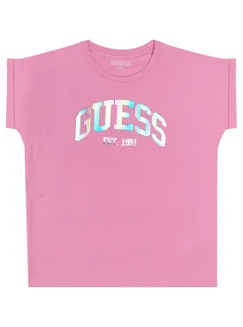 Ciclamino Vibes Metallic Logo T-Shirt (7-16)