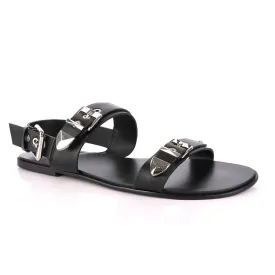 Giuseppe Zanotti Black Rinko Sandals