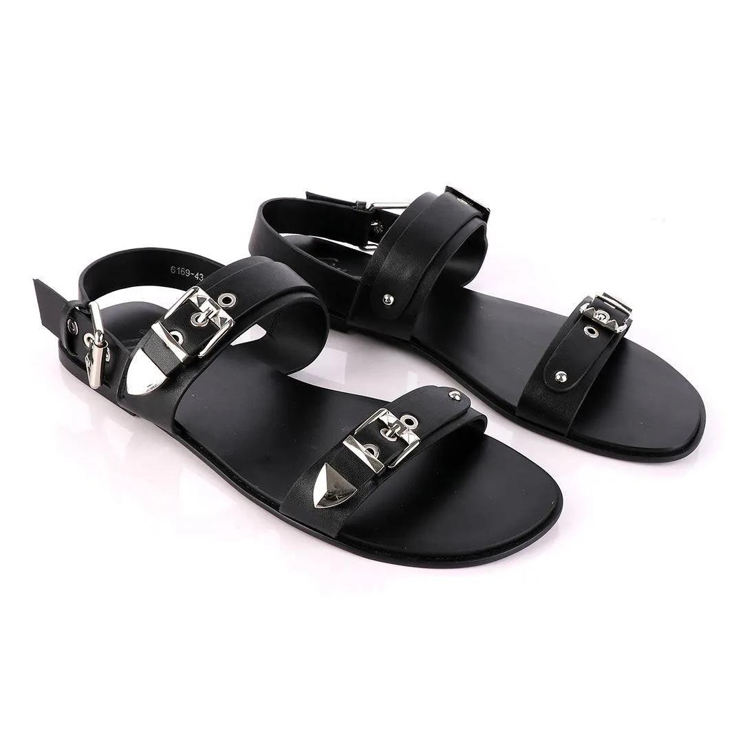 Giuseppe Zanotti Black Rinko Sandals