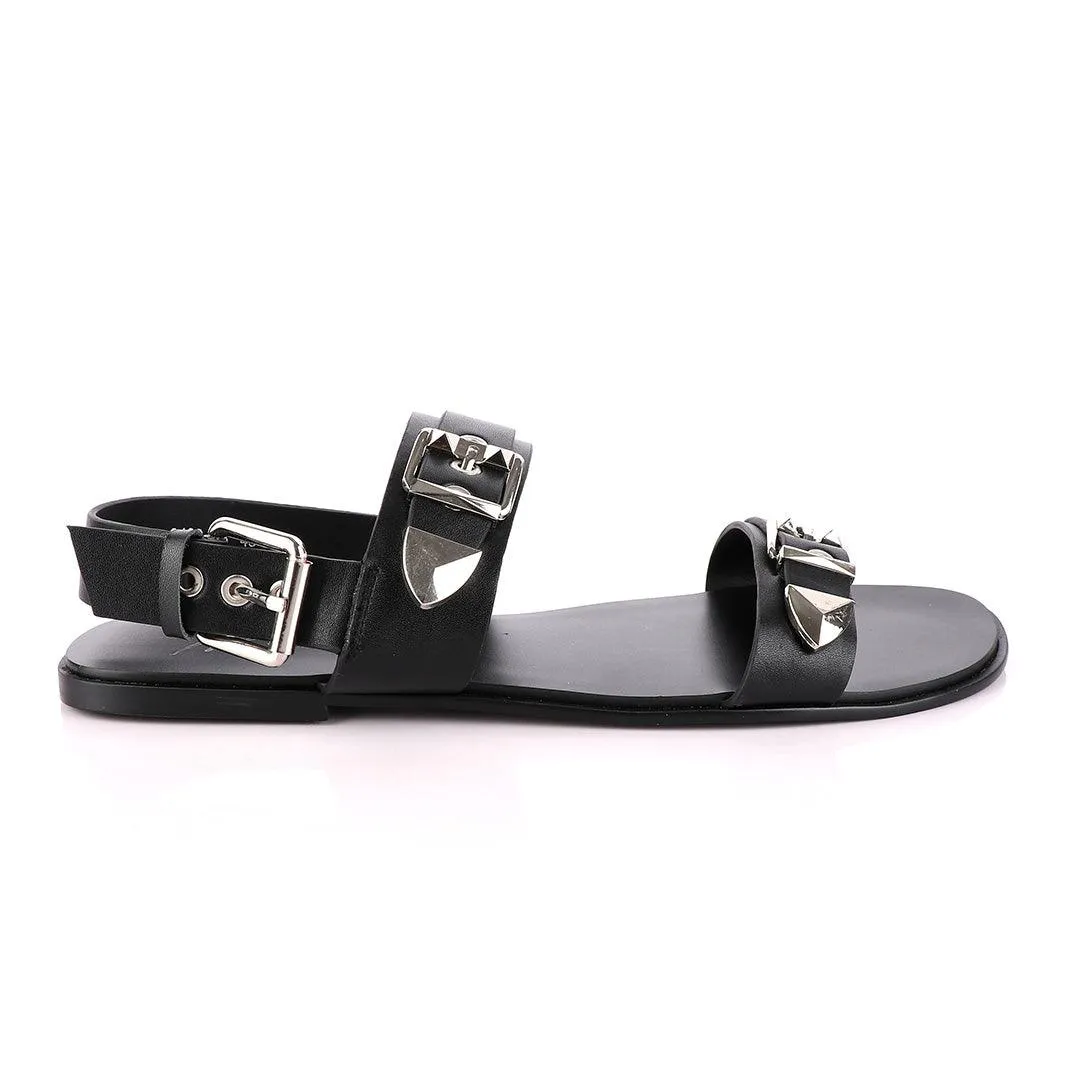Giuseppe Zanotti Black Rinko Sandals