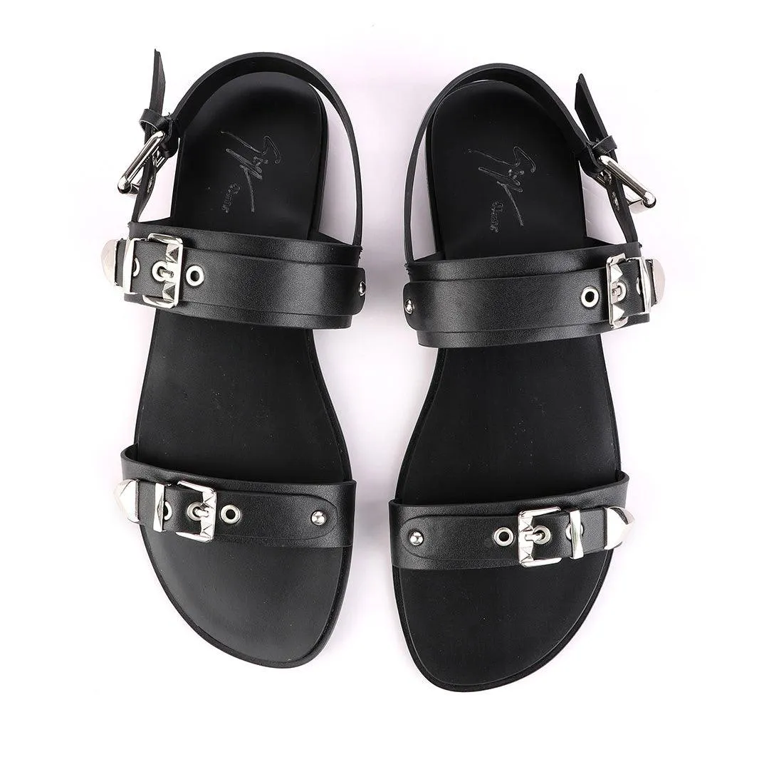 Giuseppe Zanotti Black Rinko Sandals