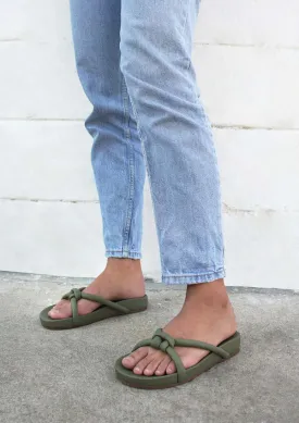 Kuantan Pool Slides - Olive