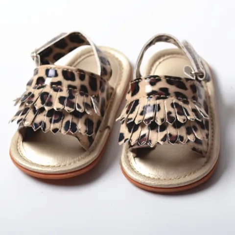 Leopard Sandals
