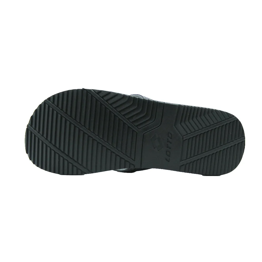 LOTTO TRENTO MEN'S SLIPPERS BLACK
