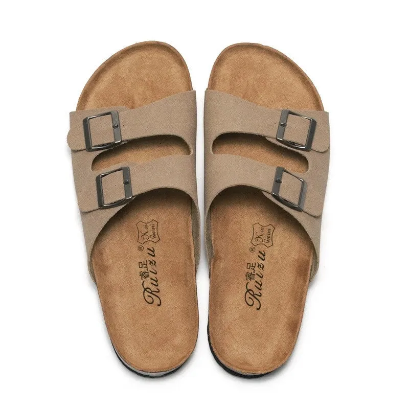 OCW Men Orthopedic Sandals Best For Walking Retro Slides