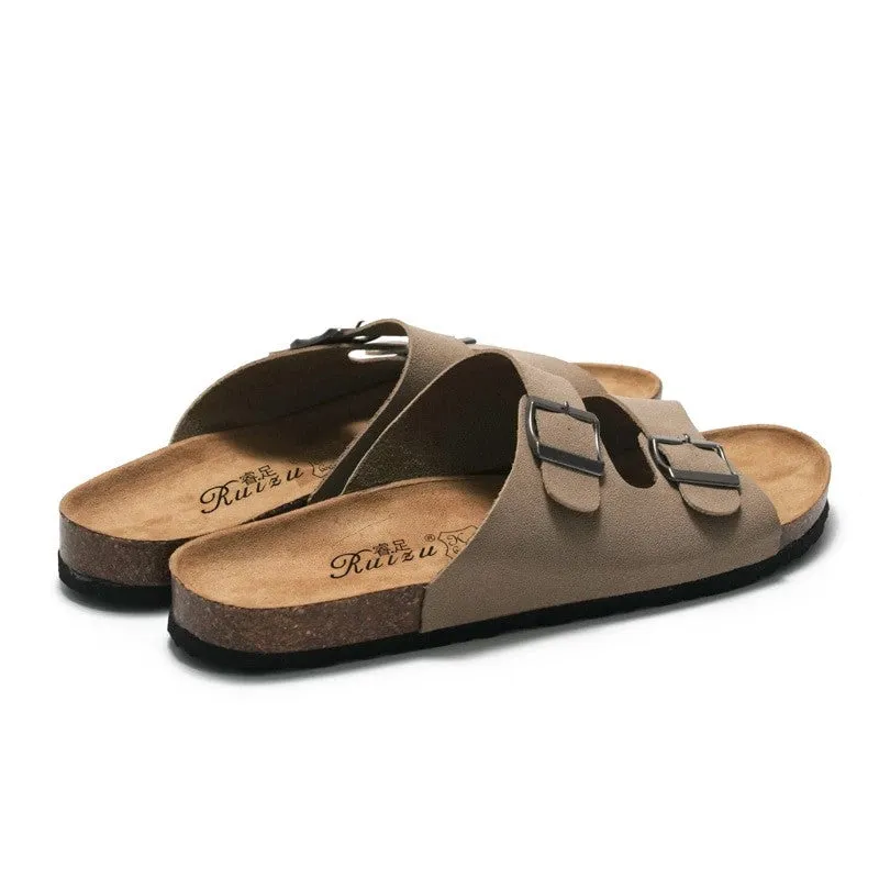 OCW Men Orthopedic Sandals Best For Walking Retro Slides