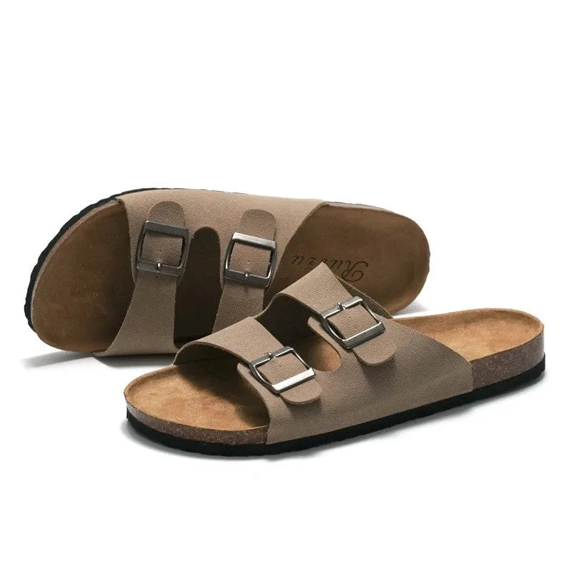 OCW Men Orthopedic Sandals Best For Walking Retro Slides