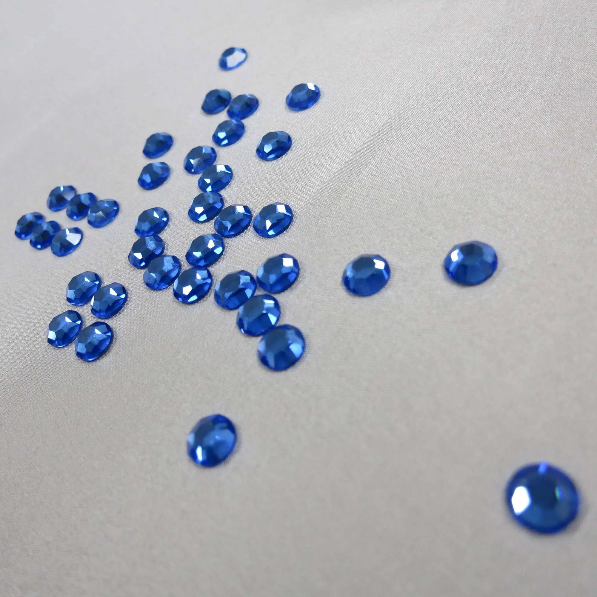 Sapphire Blue Swarovski Elements Stones 7MM