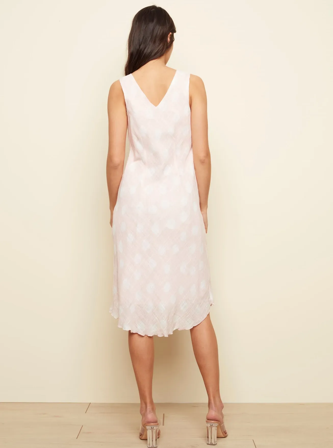 Sleeveless Woven Dress [Petal-C3130]