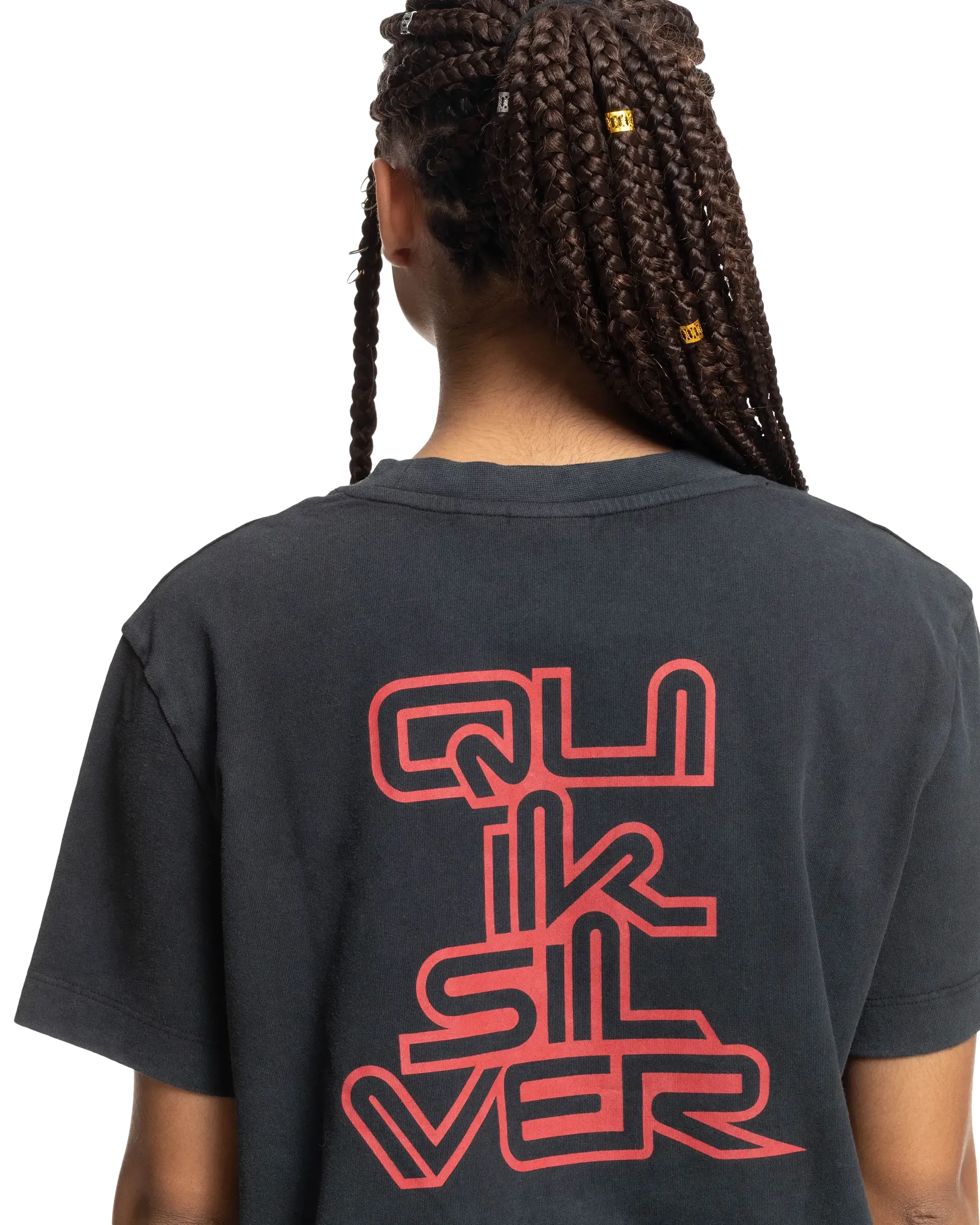Stranger Things Upside Down Tee Dress in Black