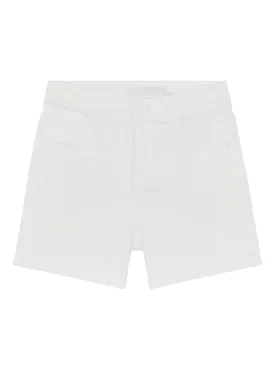 White Stretch Bull Denim Shorts (7-16)
