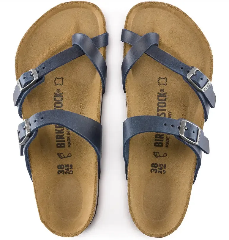 Women’s Birkenstock Mayari Oiled Leather – Elegant Sandal with Supportive Comfort