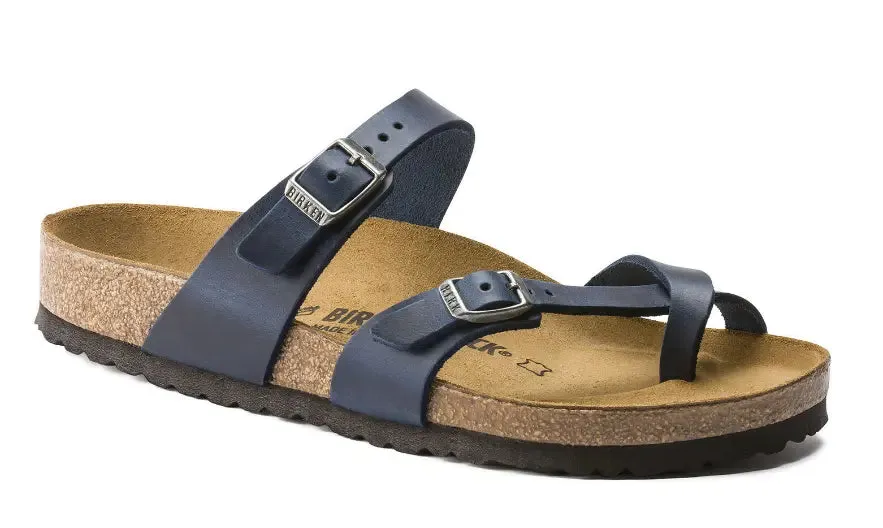Women’s Birkenstock Mayari Oiled Leather – Elegant Sandal with Supportive Comfort