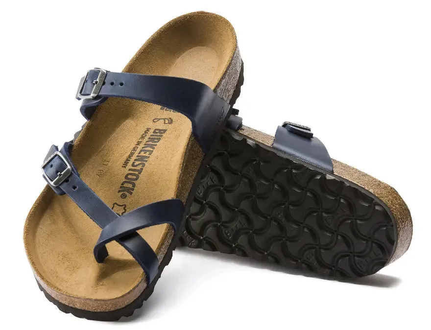 Women’s Birkenstock Mayari Oiled Leather – Elegant Sandal with Supportive Comfort